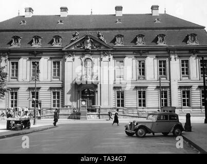 Das Kammergericht (Kammer Gericht) in der Lindenstraße in Kreuzberg in Berlin. Heute beherbergt das Jüdische Museum. Es ist das älteste Gebäude in Kreuzberg. Stockfoto