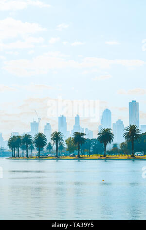 Albert Park, Melbourne, Australien Stockfoto