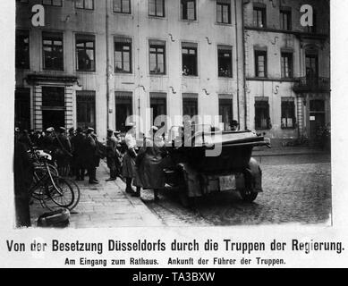 Unterdrückung des Rates Bewegung 1919, November Revolution 1918 - 1919, Deutschland Stockfoto