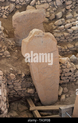 Gobekli Tepe, Sanliurfa, Türkei Stockfoto