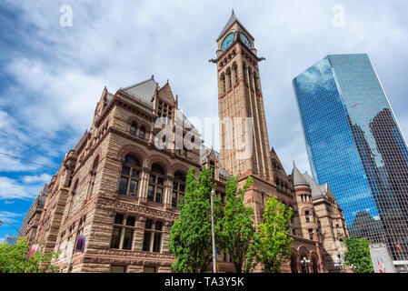 Altes Rathaus - Toronto, Ontario, Kanada Stockfoto