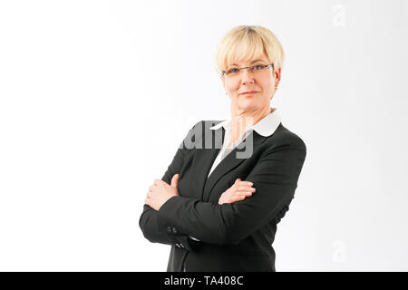 Zuversichtlich Reife Geschäftsfrau Stockfoto