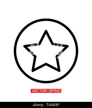Sterne Best Symbol Vektor Illustration Stockfoto