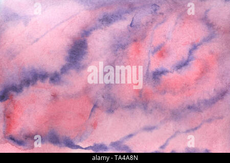 Aquarell von Hand gemalten Hintergrund Abbildung. Aquarell Gradient als marmortextur Stockfoto