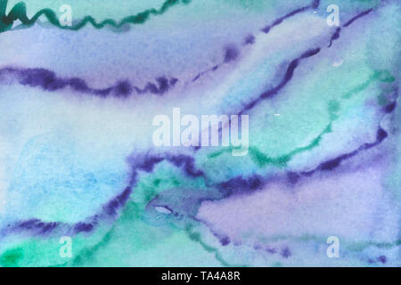 Aquarell von Hand gemalten Hintergrund Abbildung. Aquarell Gradient als marmortextur Stockfoto