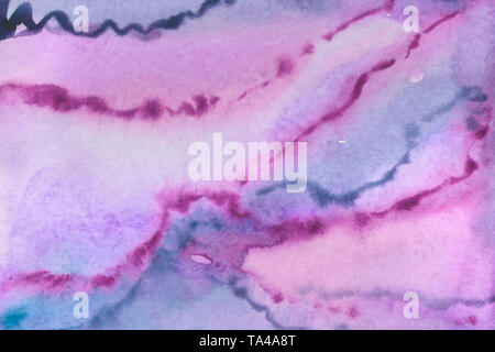 Aquarell von Hand gemalten Hintergrund Abbildung. Aquarell Gradient als marmortextur Stockfoto