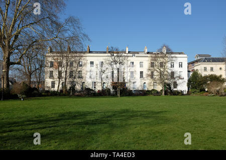 Brunswick Square und gardesn im Zentrum von Gloucester City Stockfoto