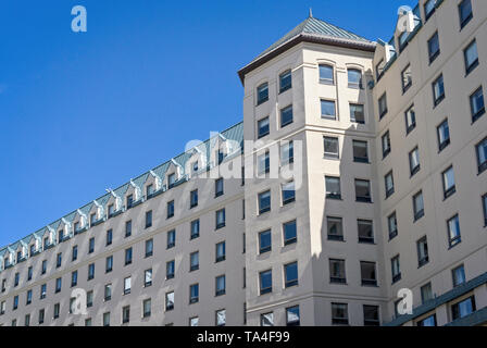 Fairmont Chateau Lake Louise, Alberta, Kanada Stockfoto