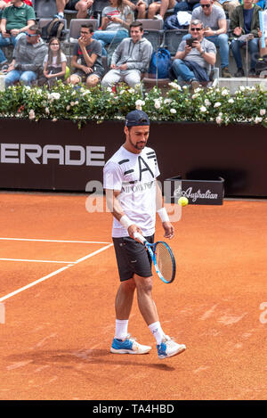 Fabio Fognini - Foro Italico-Master 1000 - Rom 2019 - Italien Stockfoto