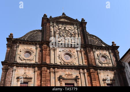 Die Basilika Bom Jesus, Goa, Indien. Stockfoto