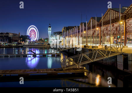 Die Marina in Valencia (Spanien) Stockfoto