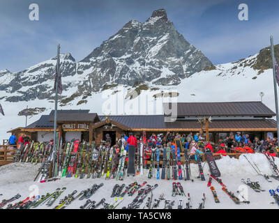 Chalet Etoile, Plan Maison, Italien, Plan Maison, Italienisch Stockfoto