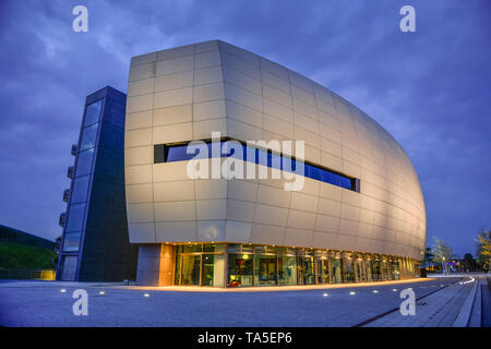 Zeit Haus, VW Autotown, Wolfsburg, Niedersachsen, Deutschland, ZeitHaus, VW Autostadt, Niedersachsen, Deutschland Stockfoto