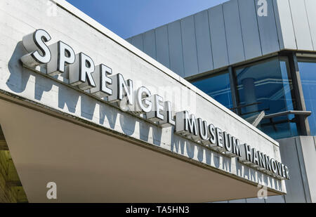 Pfarrei Museum, Rudolf-von-Bennigsen-Ufer, Hannover, Niedersachsen, Deutschland, Sprengel-Museum, Niedersachsen, Deutschland Stockfoto