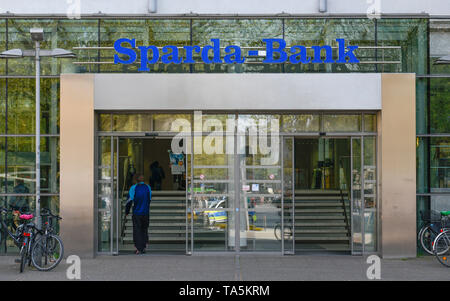 Sparda Bank, Ernst August, Hannover, Niedersachsen, Deutschland, Sparda Bank, Ernst-August-Platz, Niedersachsen, Deutschland Stockfoto