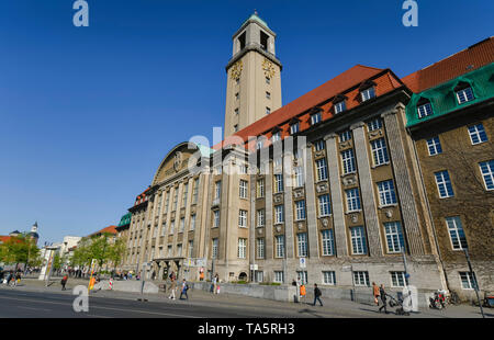 Rathaus Spandau, Carl Schurz Straße, Spandau, Berlin, Deutschland, Rathaus Spandau, Carl-Schurz-Straße, Deutschland Stockfoto