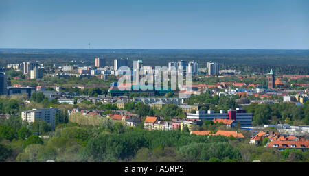 Panorama, Altstadt, Spandau, Berlin, Deutschland, Altstadt, Deutschland Stockfoto