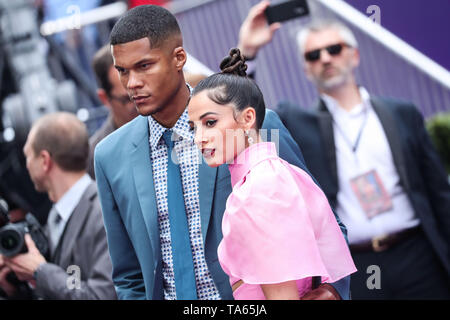 Hollywood, Vereinigte Staaten. 21 Mai, 2019. HOLLYWOOD, LOS ANGELES, Kalifornien, USA - 21. Mai: Jordan Spence und Schauspielerin Naomi Scott kommen bei der Weltpremiere von Disneys "Aladdin" am El Capitan Theatre am 21. Mai 2019 in Hollywood, Los Angeles, Kalifornien, USA. (Foto von Xavier Collin/Image Press Agency) Quelle: Bild Presse Agentur/Alamy leben Nachrichten Stockfoto