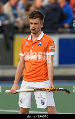 UTRECHT, 22-05-2019, Hoofdklasse Hockey Heren Seizoen 2018-2019. Veranstaltungsort: SV Kampong. Thierry Brinkman während des Spiels SV Kampong vs HC Bloemendaal. Stockfoto