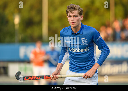 UTRECHT, 22-05-2019, Hoofdklasse Hockey Heren Seizoen 2018-2019. Veranstaltungsort: SV Kampong. Silas Lageman während des Spiels SV Kampong vs HC Bloemendaal. Stockfoto