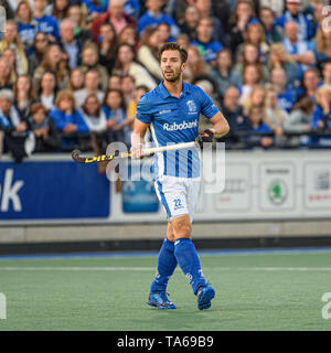 UTRECHT, 22-05-2019, Hoofdklasse Hockey Heren Seizoen 2018-2019. Veranstaltungsort: SV Kampong. Martijn Havenga während des Spiels SV Kampong vs HC Bloemendaal. Stockfoto