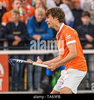 UTRECHT, 22-05-2019, Hoofdklasse Hockey Heren Seizoen 2018-2019. Veranstaltungsort: SV Kampong. Florian Fuchs während des Spiels SV Kampong vs HC Bloemendaal. Stockfoto