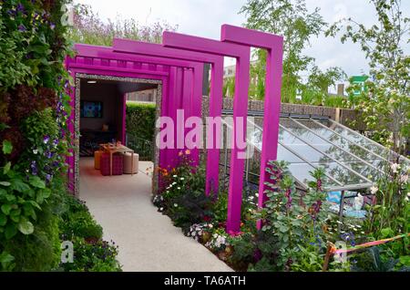 Die Montessori's Centenary Kinder Garten 2019 rhs Chelsea Flower Show in London, England Stockfoto