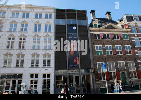 Museum Rembrandthuis in Amsterdam Die Niederlande 2019 Stockfoto