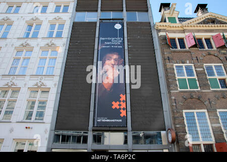 Museum Rembrandthuis in Amsterdam Die Niederlande 2019 Stockfoto