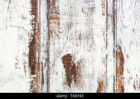 Weiße Holzkiste teil, Textur Hintergrund Stockfoto