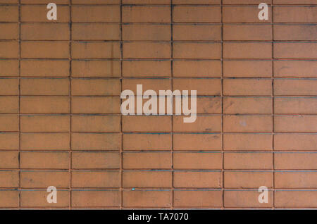 gemauerte Wand Textur für Hintergrund Stockfoto