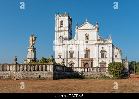 Se Kathedrale, Old Goa, India Stockfoto