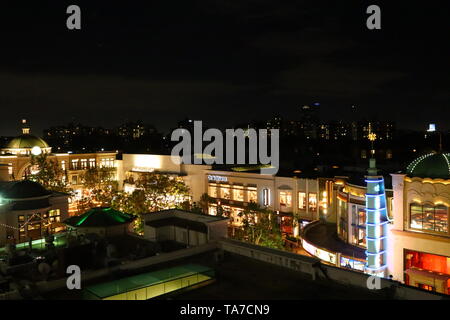 The Grove at Farmers Market, ein Einzelhandels- und Unterhaltungskomplex in Los Angeles, Kalifornien Stockfoto