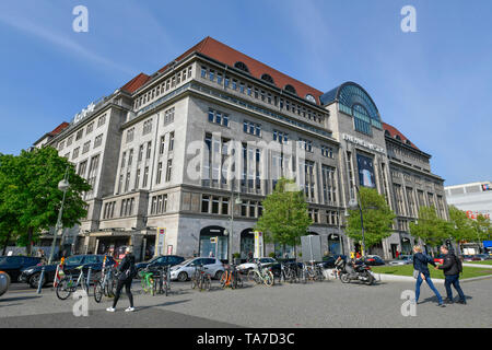 KaDeWe, Tauentzienstraße, der Schönheit der Berge, Berlin, Deutschland, Tauentzienstraße, Schöneberg, Deutschland Stockfoto