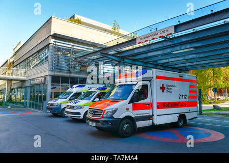 Rescue, Vivantes Medical Center, New Mountain Road, Spandau, Berlin, Deutschland, Rettungsstelle, Vivantes Klinikum, Neue Bergstraße, Deutschland Stockfoto