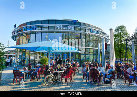 Florida Eiscafé, Altstadt Stadtbewohner ring, Spandau, Berlin, Deutschland, Florida Eiscafé, Altstädter Ring, Deutschland Stockfoto