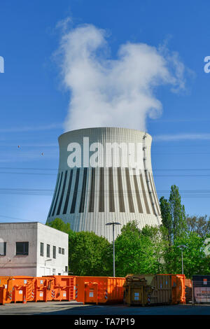 Kühlturm, Kraftwerk Reuter West, Siemensstadt, Spandau, Berlin, Deutschland, Kühlturm, Kraftwerk Reuter West, Deutschland Stockfoto