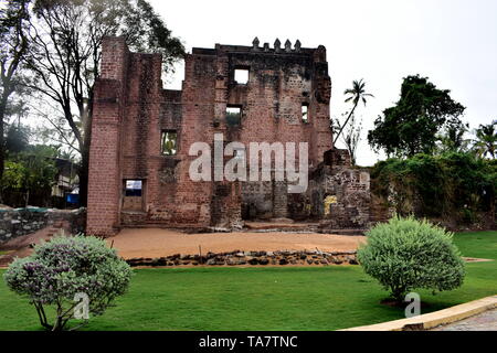 Kollam, Kerala, Indien: März 2, 2019 - tangasseri Fort in Kollam Stockfoto