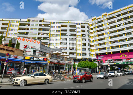 Kreuzberger Zentrum, Kottbusser Tor, Kreuzberg, Berlin, Deutschland, Kreuzberger Zentrum, Kottbusser Tor, Kreuzberg, Deutschland Stockfoto