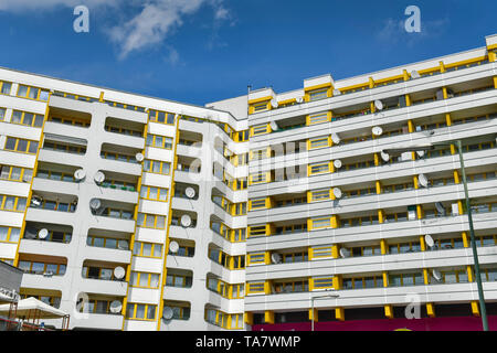 Kreuzberger Zentrum, Kottbusser Tor, Kreuzberg, Berlin, Deutschland, Kreuzberger Zentrum, Kottbusser Tor, Kreuzberg, Deutschland Stockfoto