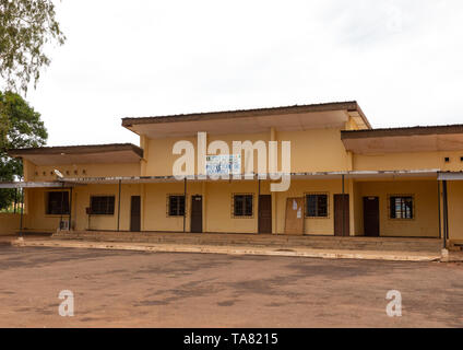 Präfektur Gebäude, Savanes Bezirk, Boundiali, Elfenbeinküste Stockfoto