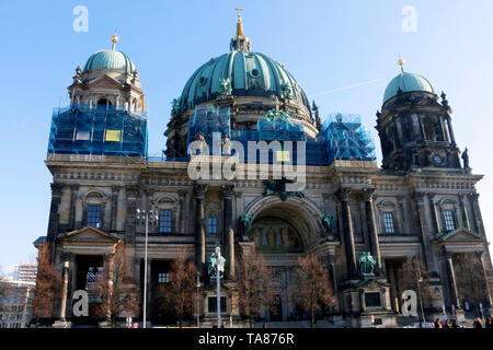 Berliner Dom - Berlin ist heute eine sehr coole und inspirierende Stadt. Seine Mischung aus Geschichte, Kunst, Ausdruck, Kreativität und Modernität machen es einzigartig. om Stockfoto