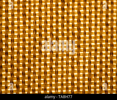 Hintergrund Strukturmuster aus Stoff von beleuchteten Lampenschirm Stockfoto