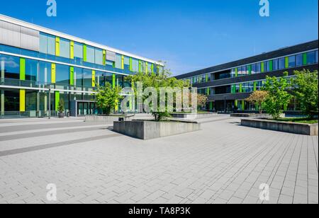 Euregio Rhein-Waal Hochschule für Angewandte Wissenschaften, Fakultät für Kommunikation und Umwelt, Campus Kamp-Lintfort, Ruhrgebiet, Niederrhein, Nord Stockfoto