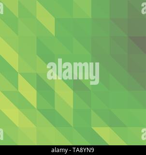 Grüne Vektor abstrakte Texturierte polygonalen Hintergrund Dreieck Muster für den Hintergrund mit Kopie Raum Stock Vektor