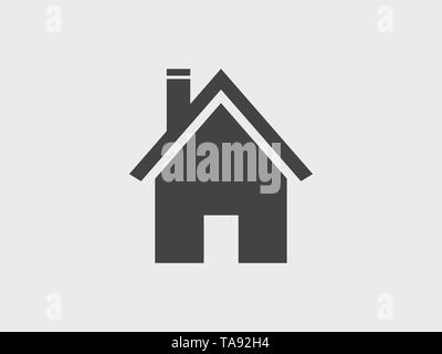 Hausbau, Haus Symbol Vektor Stock Vektor