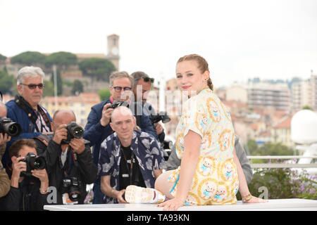 Mai 21, 2019 - Cannes, Frankreich - Cannes, Frankreich - 21. Mai: Victoria Bluck besucht das Fotoshooting für "Junge Ahmed (Le Yeune Ahmed)'' während des 72. jährlichen Filmfestspiele von Cannes am 21. Mai 2019 in Cannes, Frankreich. (Bild: © Friedrich InjimbertZUMA Draht) Stockfoto