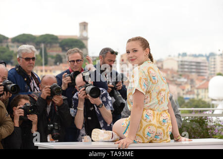 Mai 21, 2019 - Cannes, Frankreich - Cannes, Frankreich - 21. Mai: Victoria Bluck besucht das Fotoshooting für "Junge Ahmed (Le Yeune Ahmed)'' während des 72. jährlichen Filmfestspiele von Cannes am 21. Mai 2019 in Cannes, Frankreich. (Bild: © Friedrich InjimbertZUMA Draht) Stockfoto