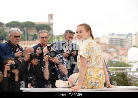 Mai 21, 2019 - Cannes, Frankreich - Cannes, Frankreich - 21. Mai: Victoria Bluck besucht das Fotoshooting für "Junge Ahmed (Le Yeune Ahmed)'' während des 72. jährlichen Filmfestspiele von Cannes am 21. Mai 2019 in Cannes, Frankreich. (Bild: © Friedrich InjimbertZUMA Draht) Stockfoto