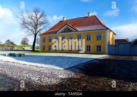 Der Commander Haus, Kastellet, Kopenhagen, Dänemark, Skandinavien, Europa Stockfoto